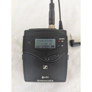 Sennheiser EK 100 G4 Wireless Diversity Receiver Freq G: (566 to 608 MHz) 577332